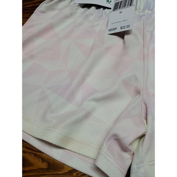puma girls youth logo shorts size M 8-10 multi color triangles nwt - Picture 6 of 7